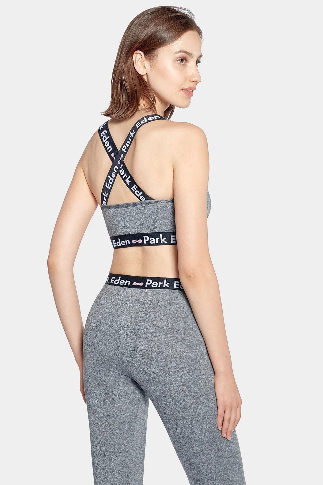 Brassière grise en modal stretch