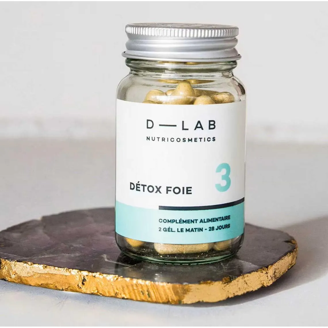 Détox Foie - Purifie L'organisme D-LAB Nutricosmetics - Sommeil, vitalité, énergie Homme sur MenCorner