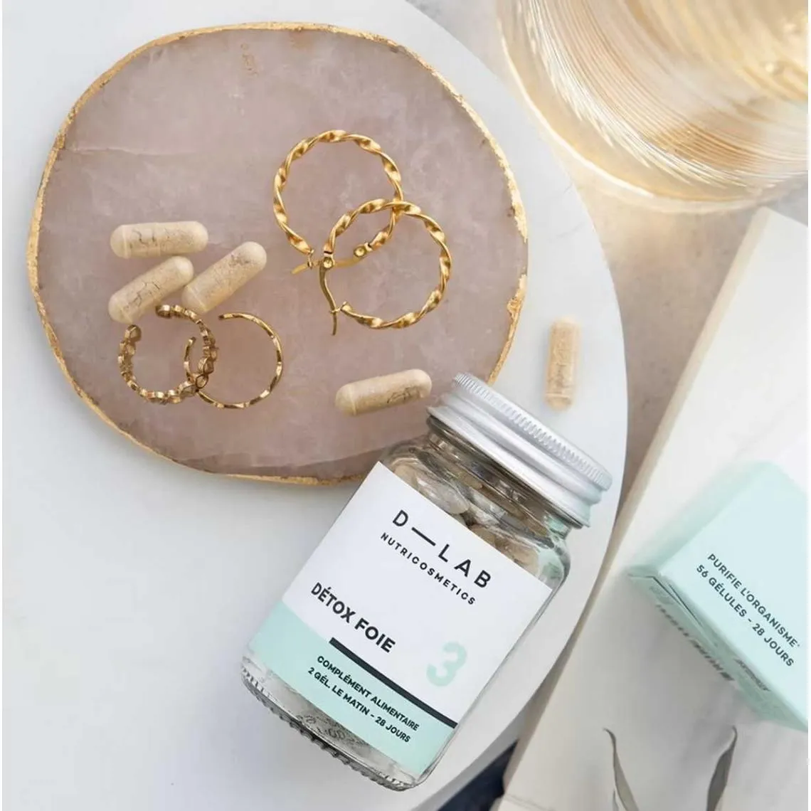 Détox Foie - Purifie L'organisme D-LAB Nutricosmetics - Sommeil, vitalité, énergie Homme sur MenCorner