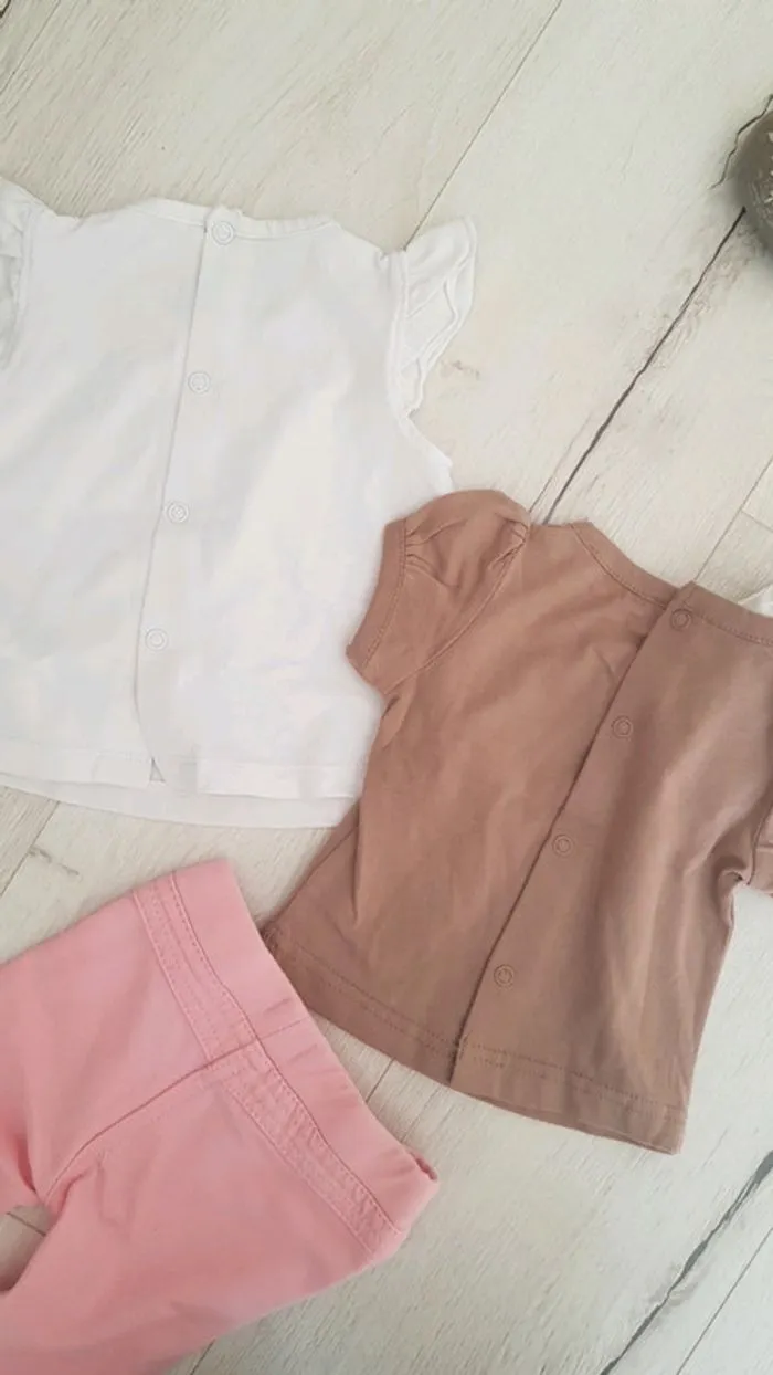 Ensemble 4 pièces estival fille 1mois - Brioche - Naissance - 0 mois  | Beebs