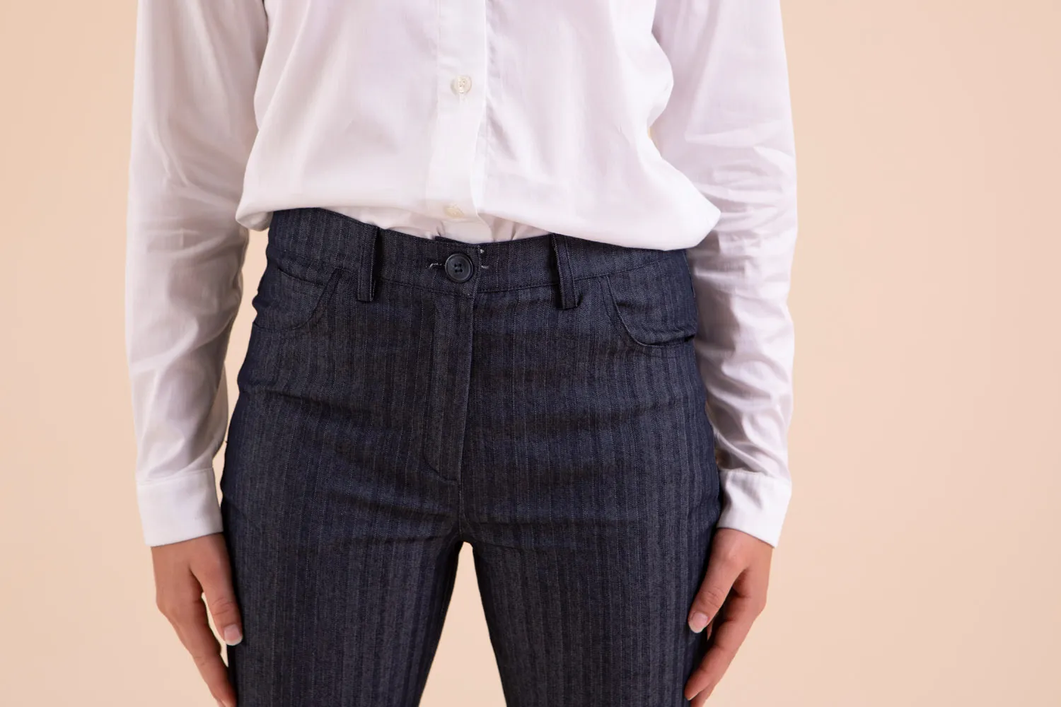 Jean Izy bleu | Danielle Engel - Collection Automne Hiver 23/24