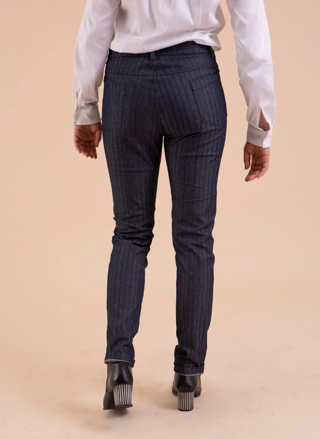 Jean Izy bleu | Danielle Engel - Collection Automne Hiver 23/24