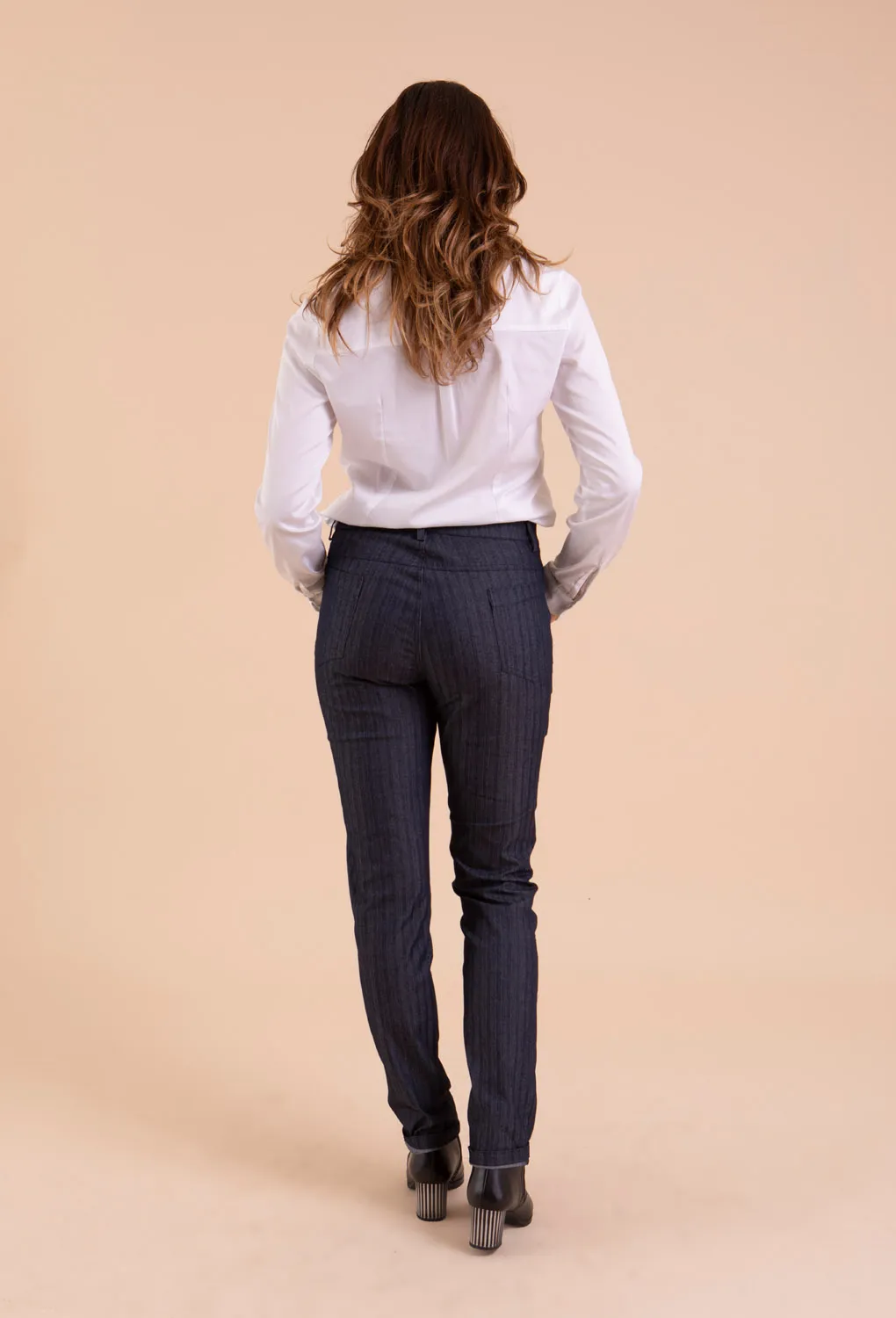 Jean Izy bleu | Danielle Engel - Collection Automne Hiver 23/24