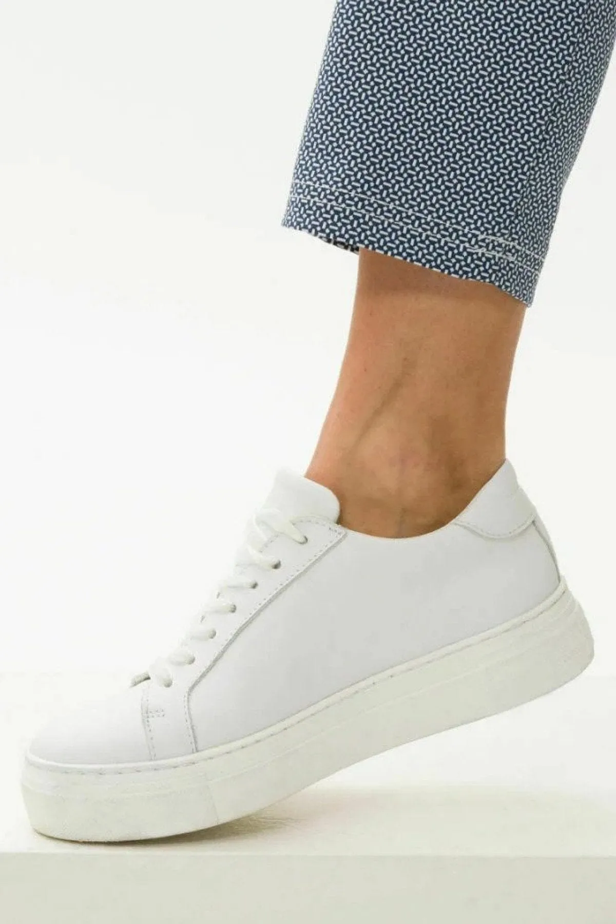 Pantalon à motif texturé