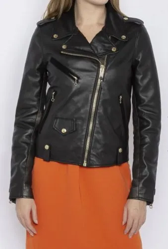 PERFECTO SCHOTT LCW2810 FEMME NOIR