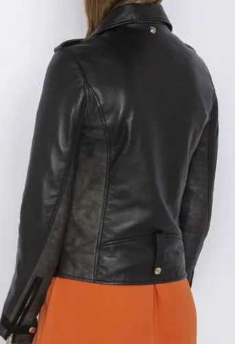 PERFECTO SCHOTT LCW2810 FEMME NOIR