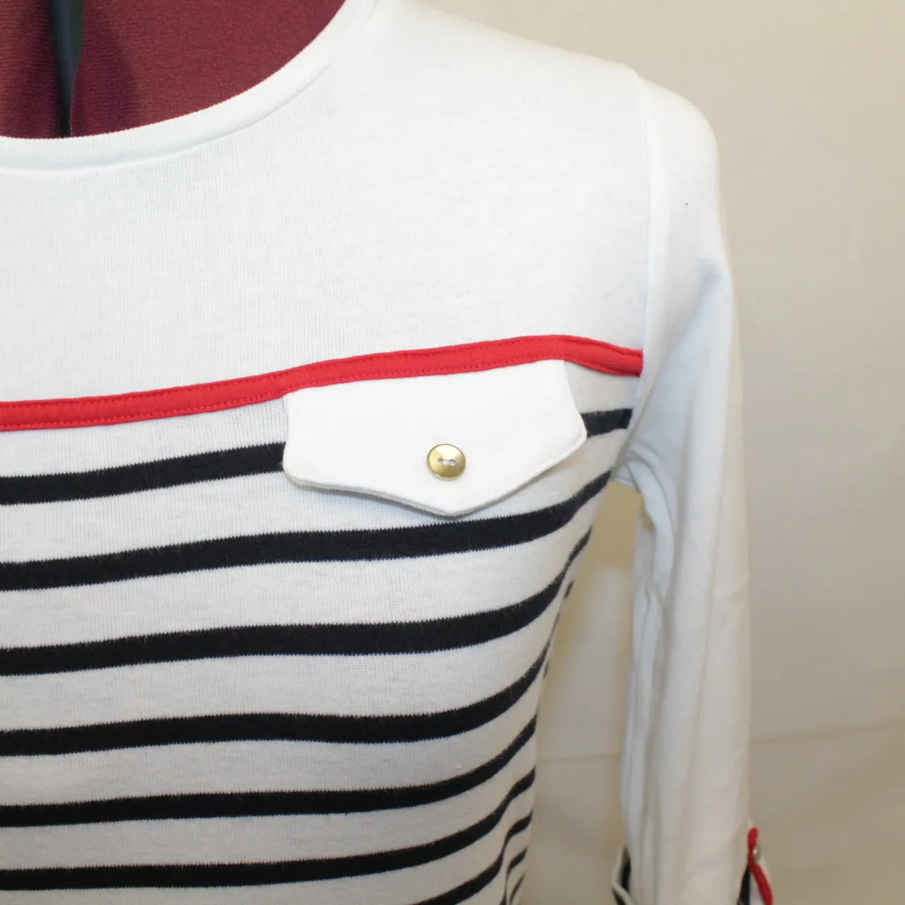 Polo Marin Femme 