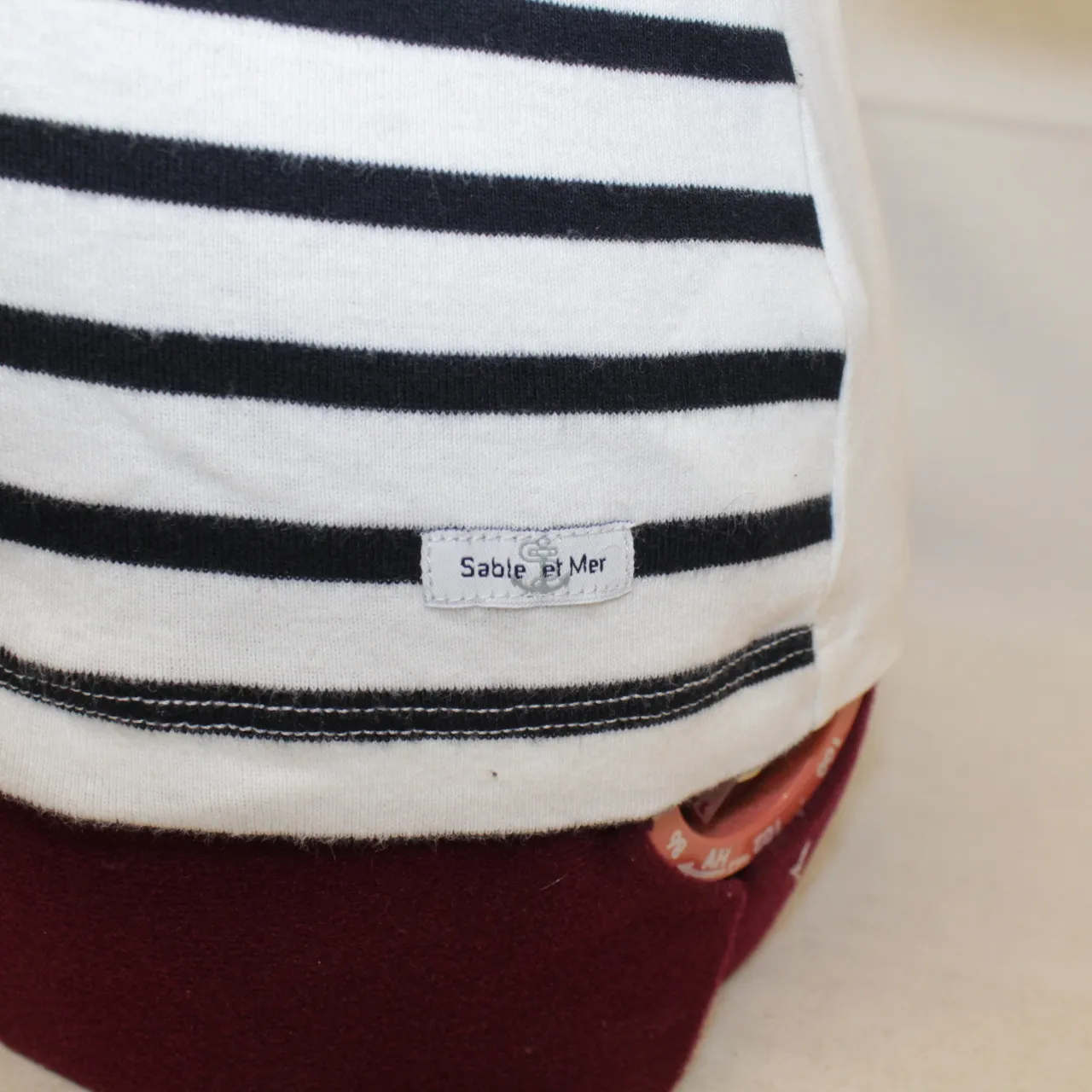 Polo Marin Femme 