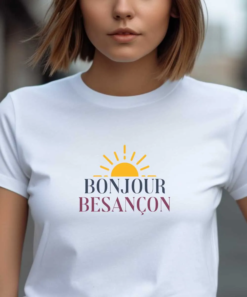 T-Shirt Bonjour Besançon