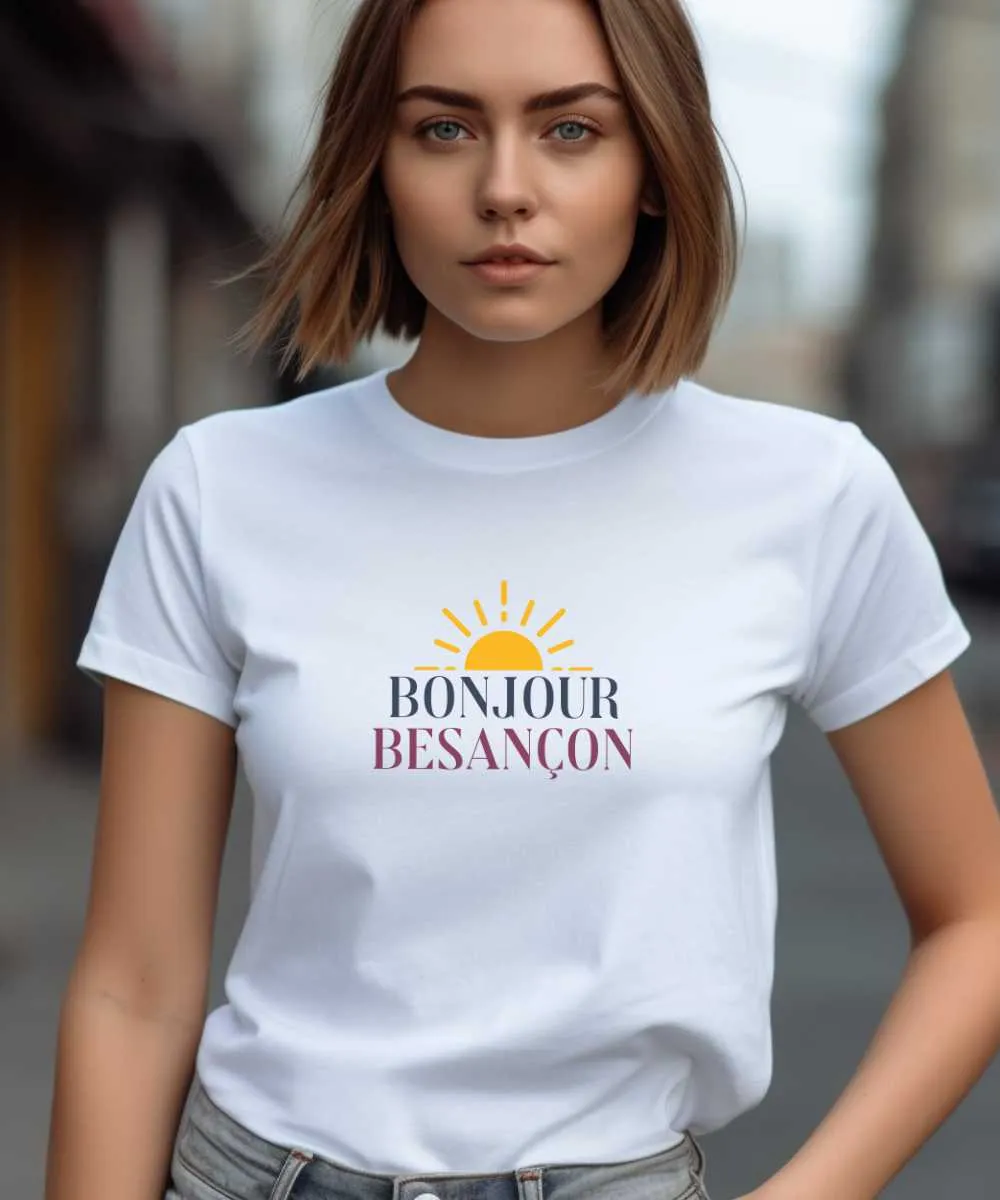 T-Shirt Bonjour Besançon