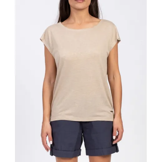 T-shirt femme pitkin sable