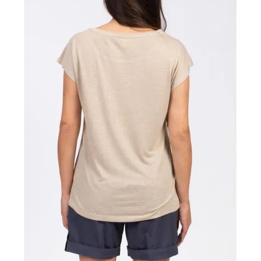 T-shirt femme pitkin sable