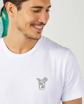 T-Shirt homme Cocktail mojito (brodé)