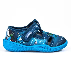 Viggami chaussons cosmos bleus pour garçon